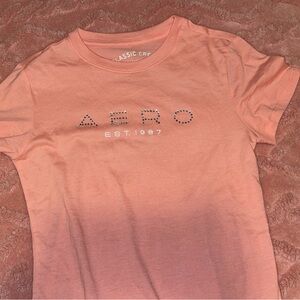 Light pink Aeropostale baby tee